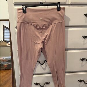 Athleta Pink leggings size L